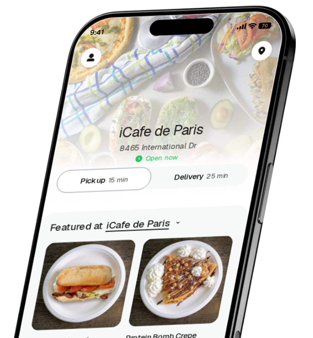 iCafe de Paris app preview
