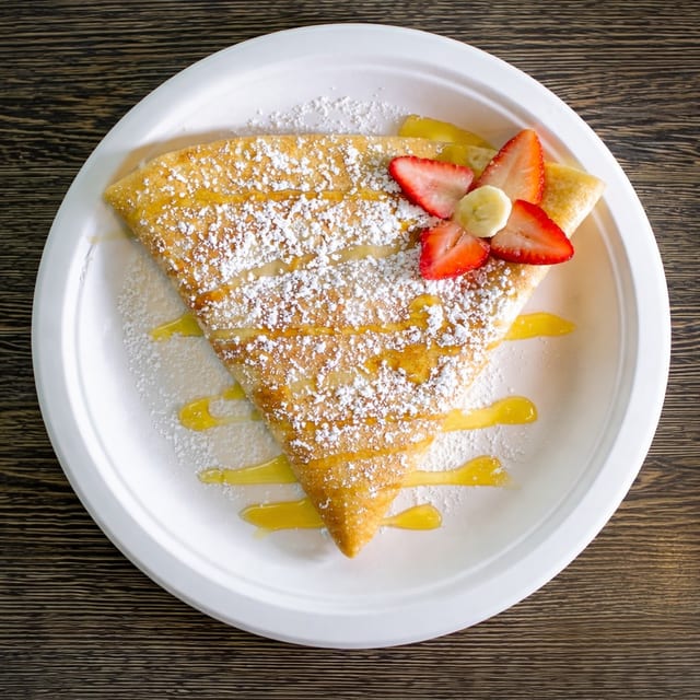 Cinnamon Fold Crepe.