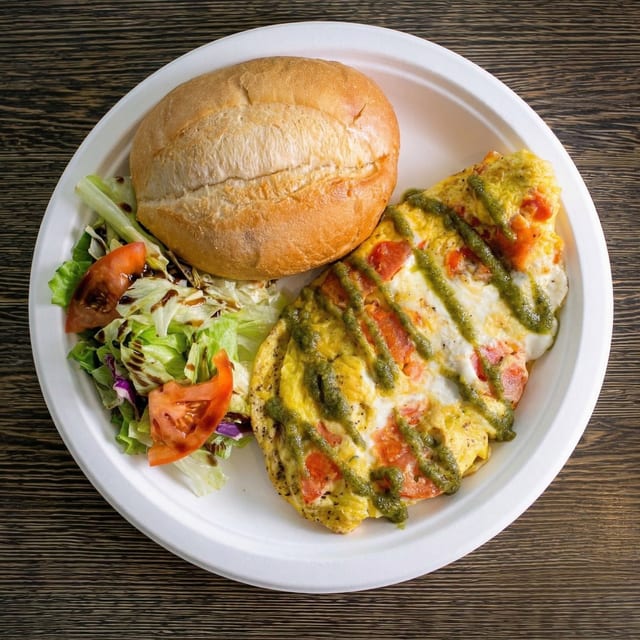 Caprese Omelette.